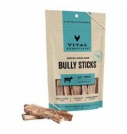 Vital Essentials Vital Essentials Freeze-Dried Bully Sticks Dog Treats 1.4oz