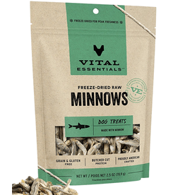 Vital Essentials Vital Essentials Freeze-Dried Minnows Dog Treats 2.5oz