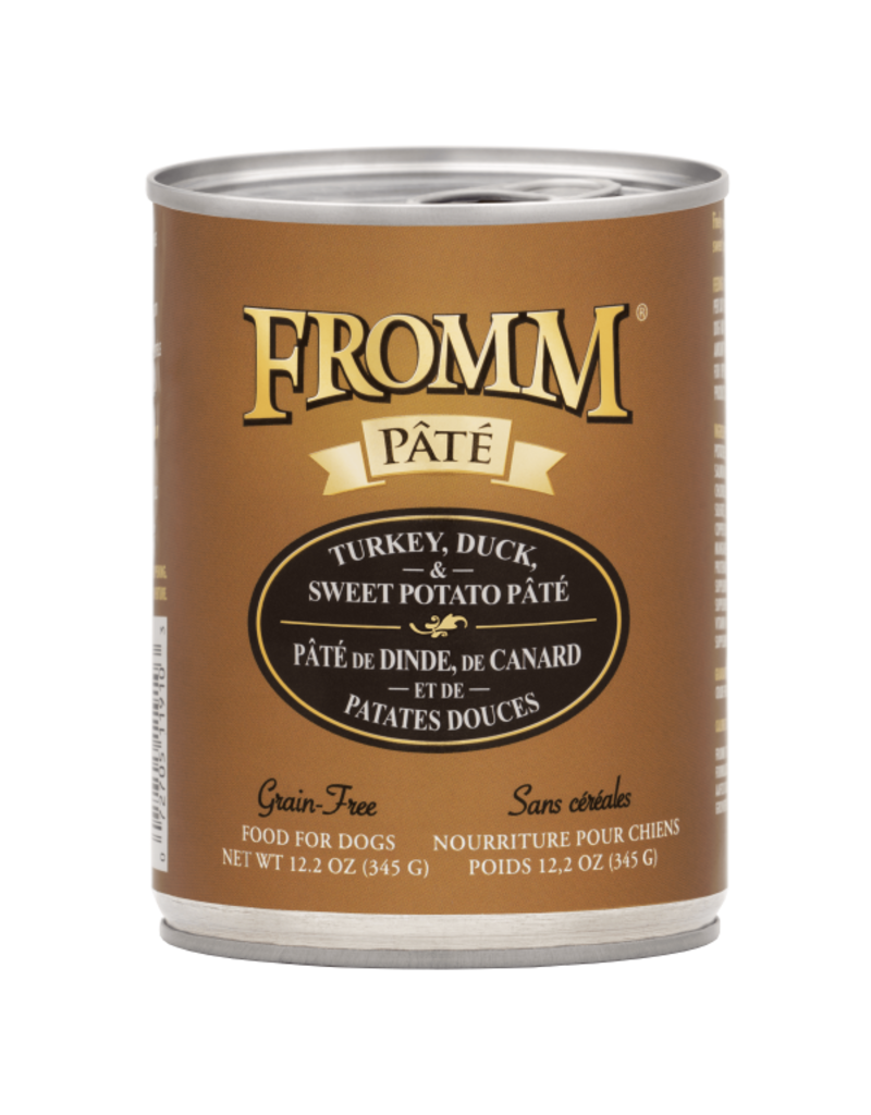 Fromm Fromm Family Grain Free Turkey, Duck & Sweet Potato Canned Dog Food 12.2oz