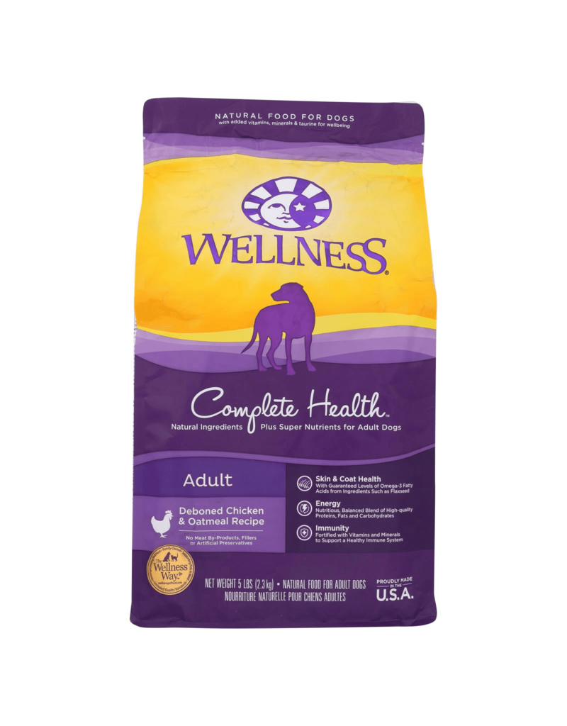 Wellness Wellness Complete Health Adult Deboned Chicken & Oatmeal Recipe Dry Dog Food- 5 LB