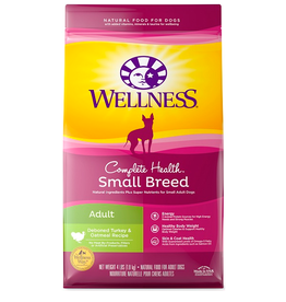 Wellness Wellness Complete Health Turkey & Oatmeal Small Breed Adult Dog Food 4LB