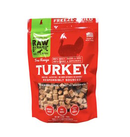 Raw Dynamic Raw Dynamic Freeze Dried Raw Turkey Recipe Dog Food 5.5oz