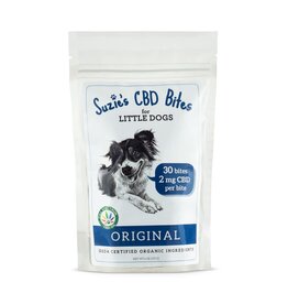 Suzie's CBD Suzie's CBD Bites Original Recipe For Little Dogs 2mg 30 Count