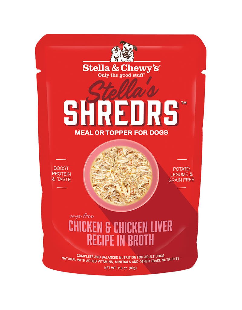 Stella & Chewy's Stella & Chewy's Stella's Shredrs Chicken & Chicken Liver Wet Dog Food 2.8oz
