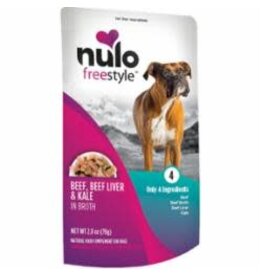 Nulo NULO DOG FREESTYLE GRAIN FREE BEEF, BEEF LIVER & KALE 2.8OZ