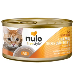 Nulo NULO FREESTYLE CAT PATE GRAIN FREE CHICKEN LIVER 2.8OZ