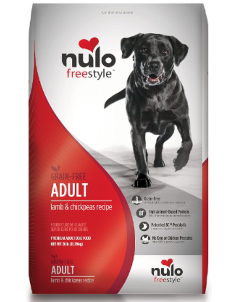 Nulo Nulo FreeStyle Grain Free Adult Lamb & Chickpeas Recipe 11lb