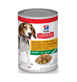 Hill's Science Hill's SD Puppy Savory Stew Chicken/Vegetables Can 12.8 oz (1428)