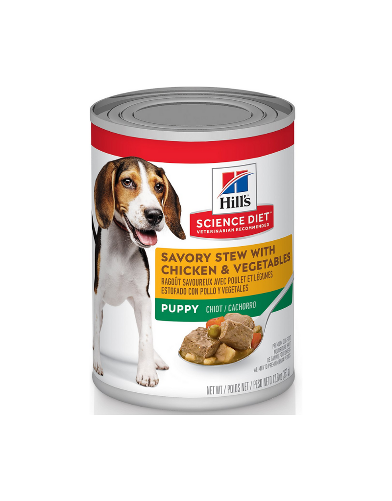 Hill's Science Hill's® Science Diet® Puppy Savory Stew with Chicken & Vegetables 12 x 12.8 oz cans (1428)