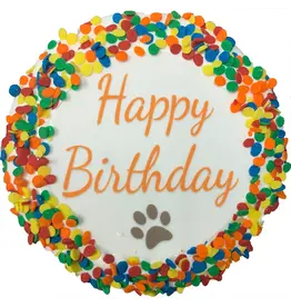 K9 Granola Factory K9 Granola Factory Donut Shop Happy Birthday Cake Dog