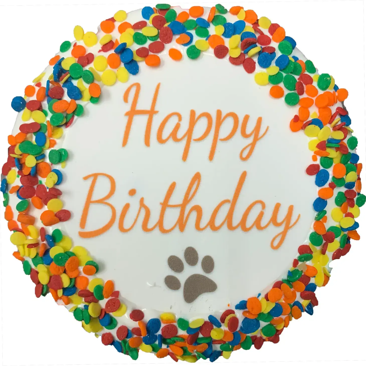 K9 Granola Factory K9 Granola Factory Donut Shop Happy Birthday Cake