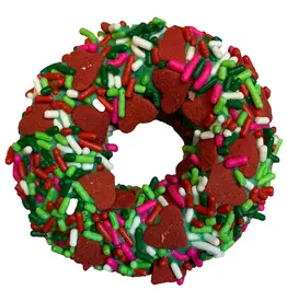 K9 Granola Factory K9 granola Factory Gourmet Donut Christmas Collection The Grinch Donut Dog