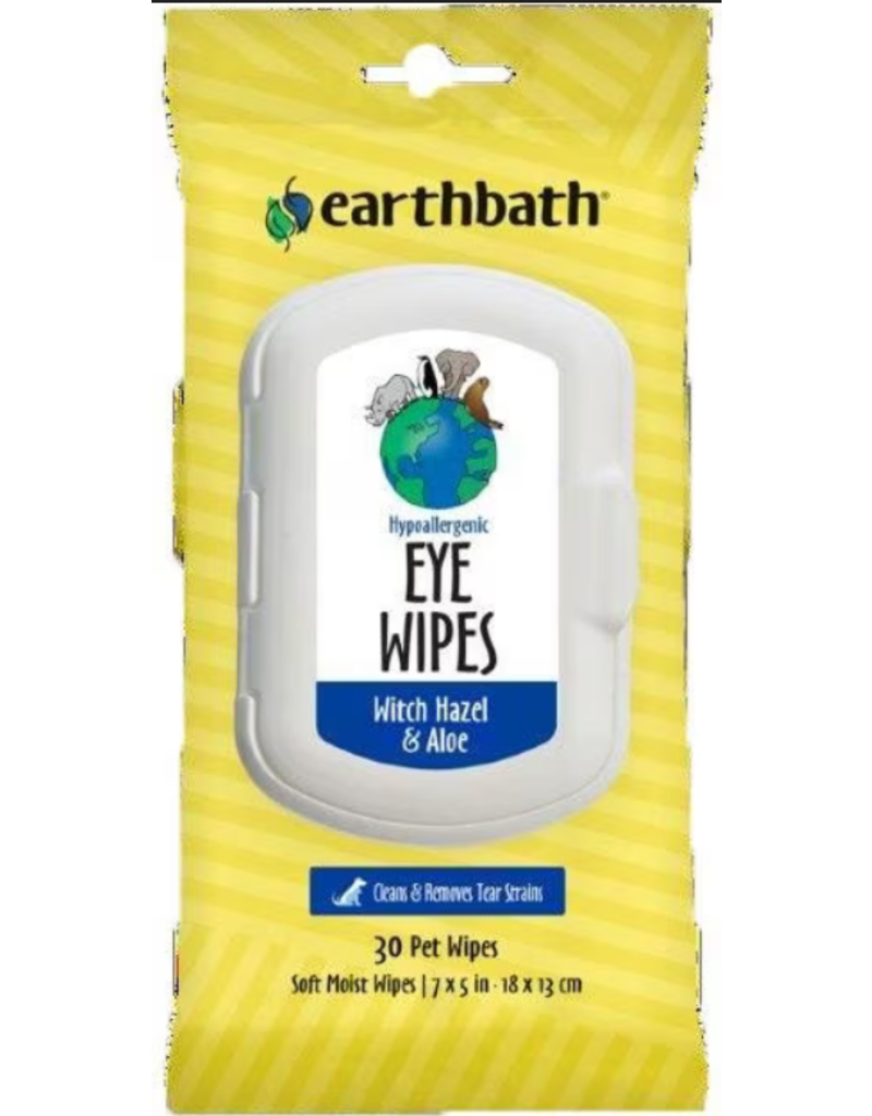 Earthbath Earthbath Eye Wipes Witch Hazel & Aloe 30 ct