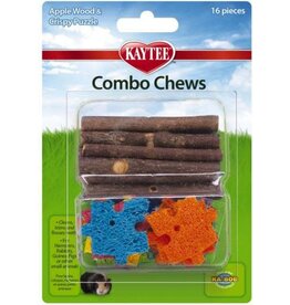 Kaytee Producions Inc Kaytee Super Pet Combos Apple Sticks & Crispy Puzzle