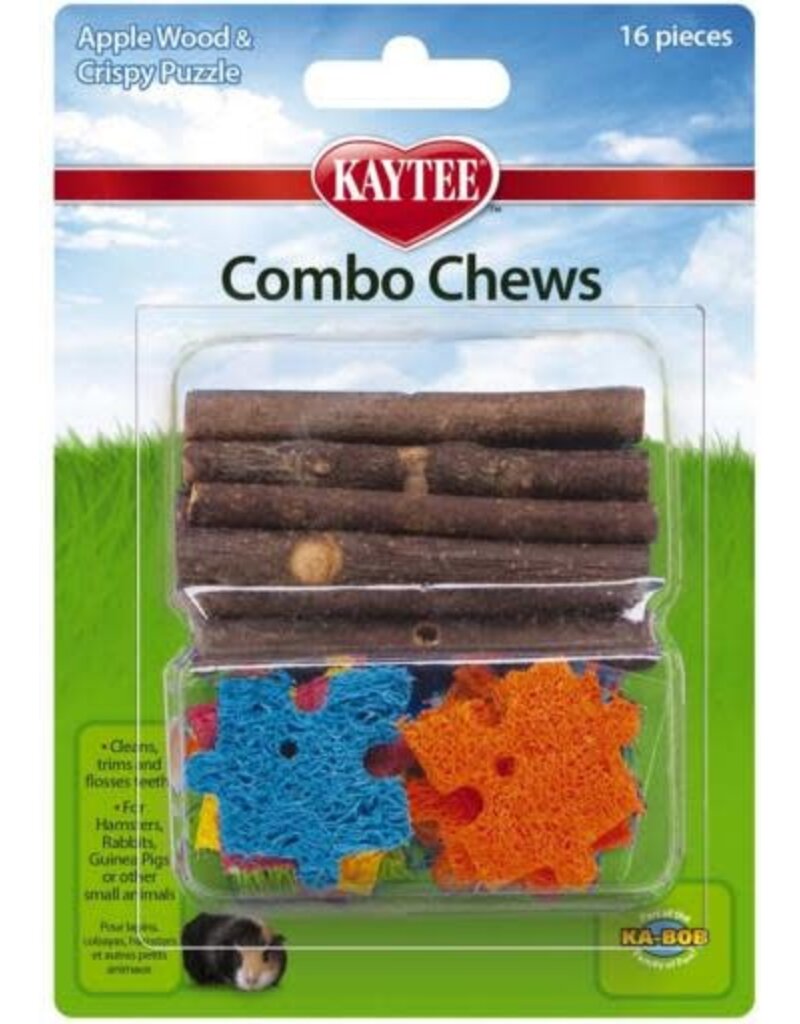 Kaytee Producions Inc Super Pet Combos Apple Sticks & Crispy Puzzle
