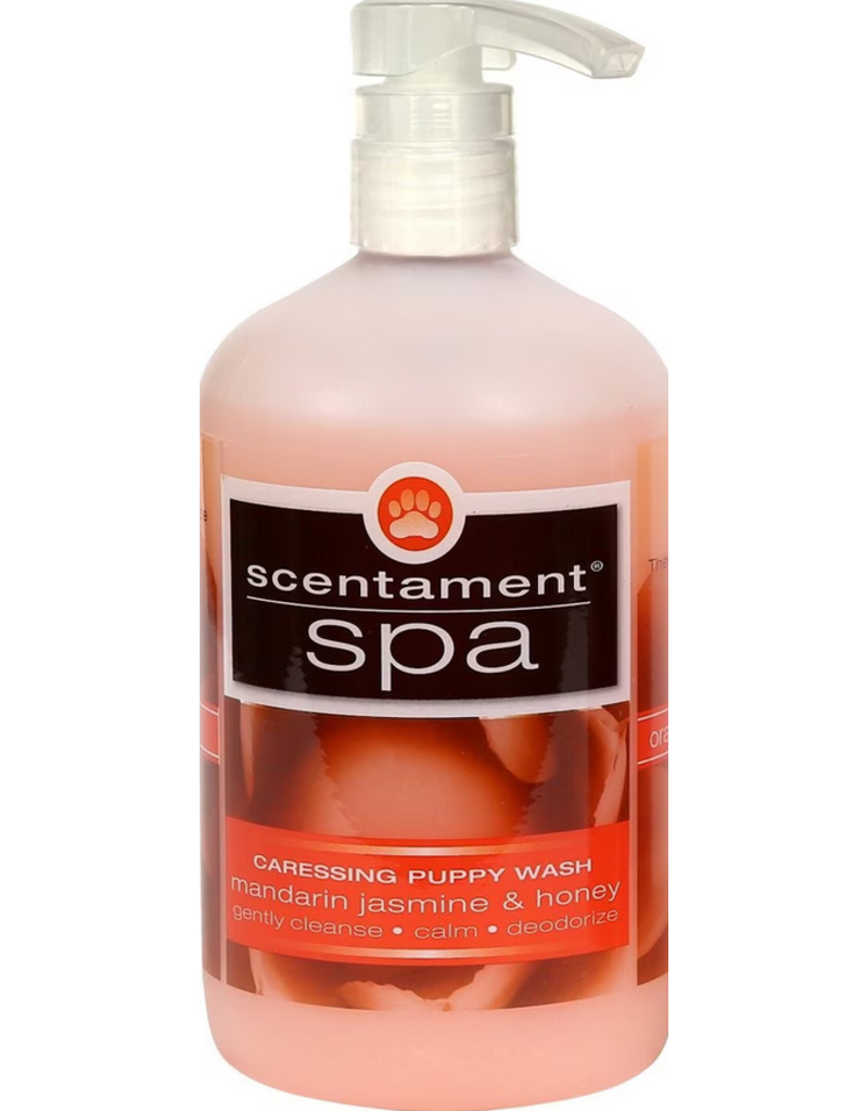 Scentament Spa Mandarin Jasmine & Honey Puppy Shampoo 16oz