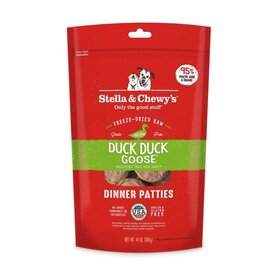 Stella & Chewy's Stella & Chewy's Freeze Dried Raw Duck Duck Goose Dinner Patties For Dogs 5.5oz