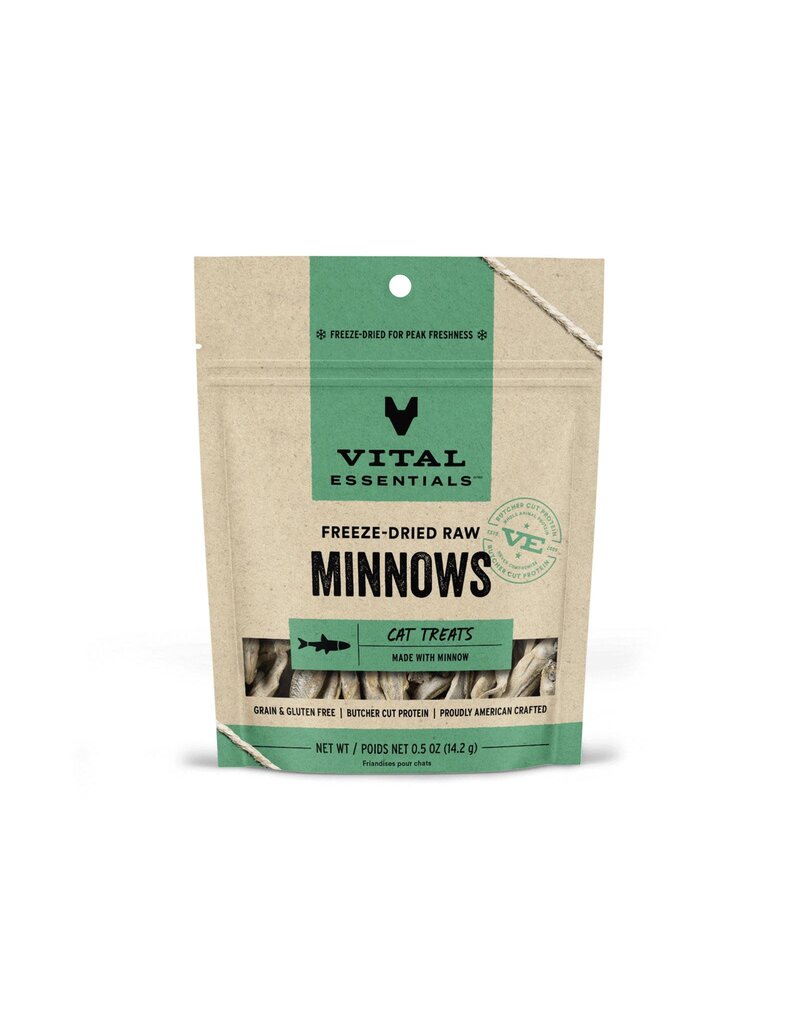 Vital Essentials Vital Essentials Freeze-Dried Minnows Cat Treats 0.5 oz