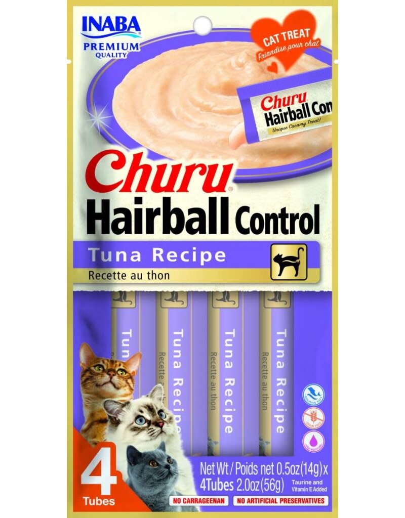 Inaba Inaba Churu Tuna Hairball Cat 2 oz