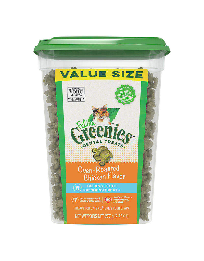 Greenies Greenies Dental, Feline Oven-Roasted Chicken, Value Size 9.75 oz