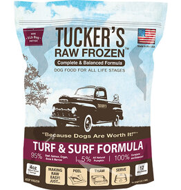 Tucker's Tucker's Turf & Surf Raw Frozen Dog Food 3LB