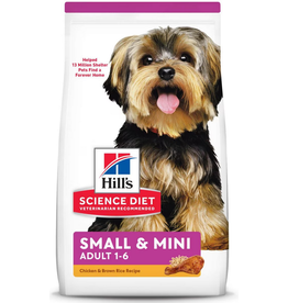 Hill's Science Hill's Science Diet Small & Mini Adult 1-6 Chicken & Brown Rice 4.5 lb (9096)