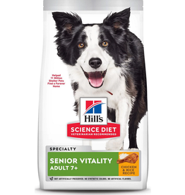Hill's Science Hill's Science Diet Dog  Adult 7+ YV Chicken & Rice 3.5lb (10772)