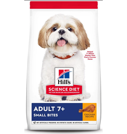 Hill's Science Hill's Science Diet Adult Dog 7+ Small Bites Chicken & Rice Recipe 5LB (8159)