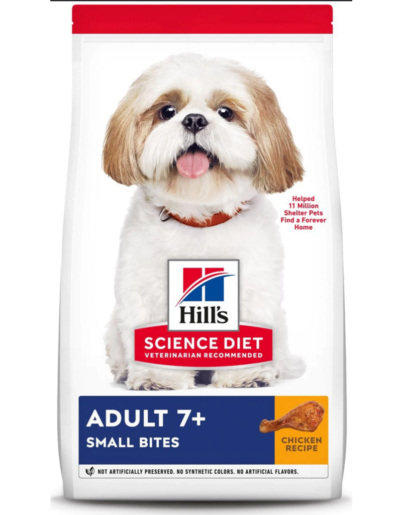 Hill's Science Hill's Science Diet Adult Dog 7+ Small Bites Chicken & Rice Recipe 5LB (8159)