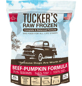 Tucker's Tucker's Beef & Pumpkin Frozen Raw Dog Food 3LB