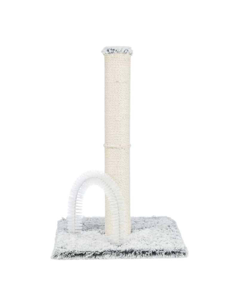 Trixie Lola Cat Scratching Post With Brush (Grey)