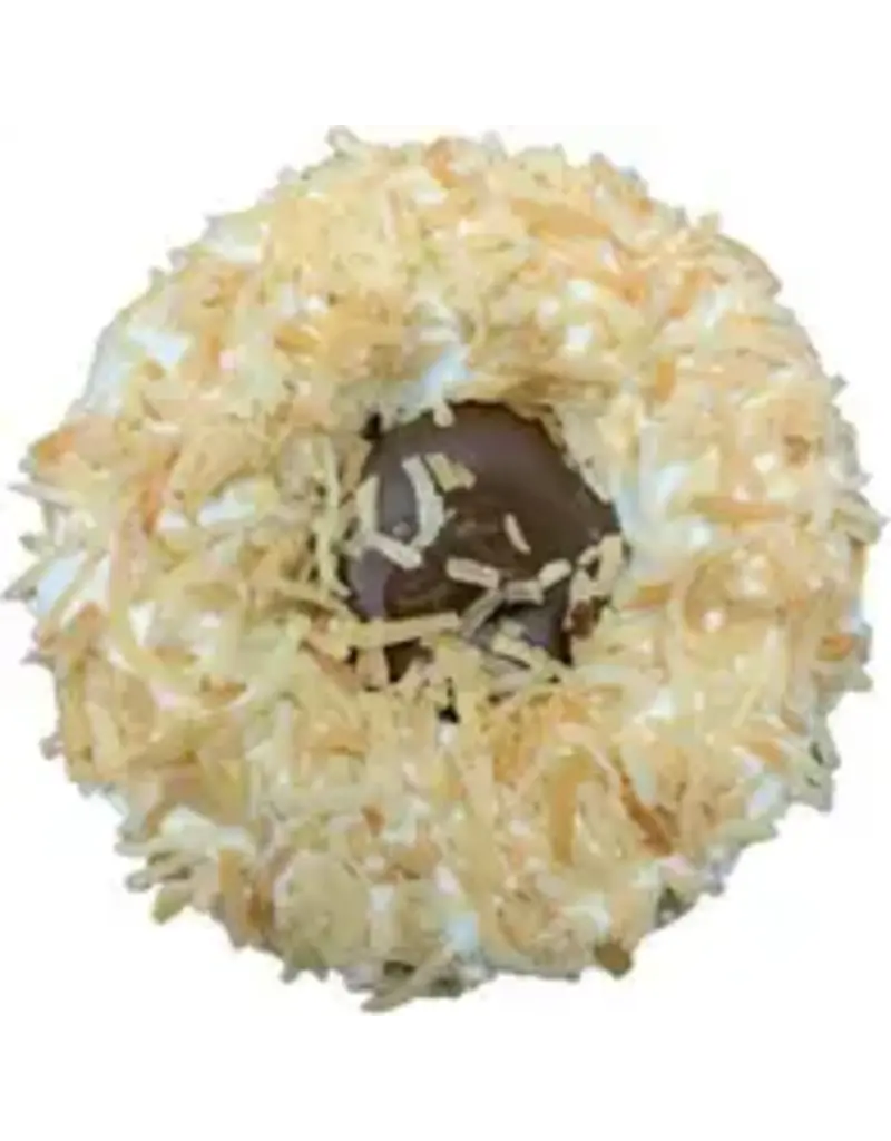 K9 Granola Factory K9 Granola Factory Gourmet Donut Coconut with Carob Filled Donut Dog Treat