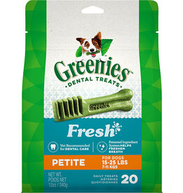 Greenies Greenies Fresh Mint Dental Dog Treats Petite 12 oz (20 Count)