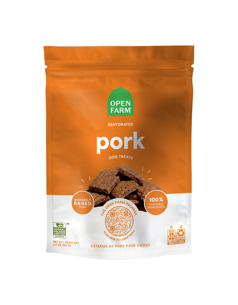 Open Farm Open Farm Dehydrated Pork Treats For Dogs 4.5oz