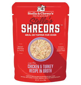 Stella & Chewy's Stella & Chewy's Chicken & Turkey Shredrs Dog Food 2.8oz