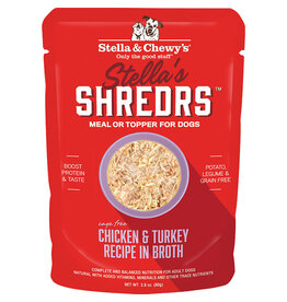 Stella & Chewy's Stella & Chewy's Stella's Shredrs Chicken & Turkey Wet Dog Food 2.8oz