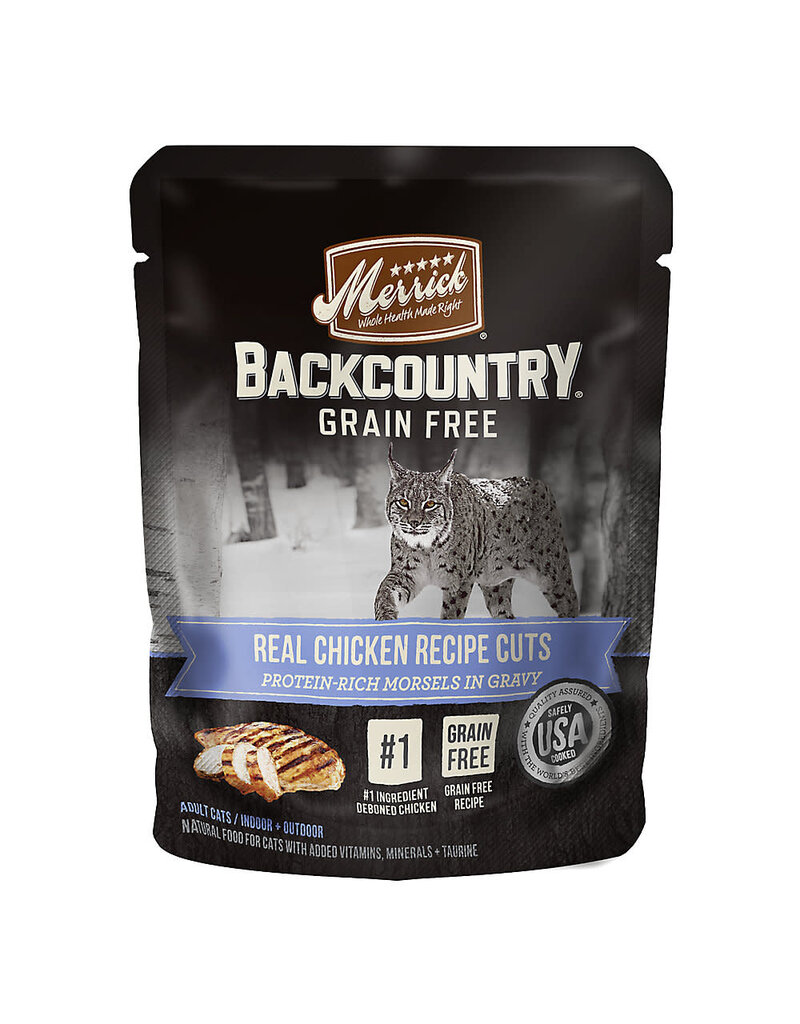 Merrick Merrick Backcountry Real Chicken Cuts Recipe Cat 3 oz