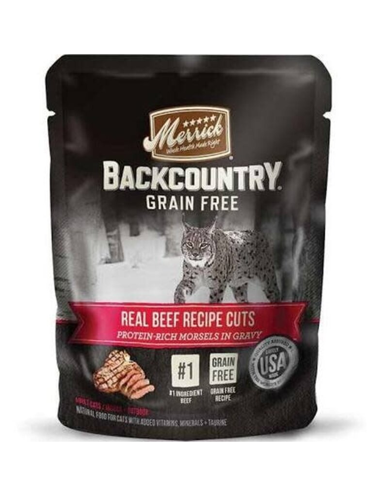 Merrick Merrick Backcountry Real Beef Cuts Recipe Cat 3 oz