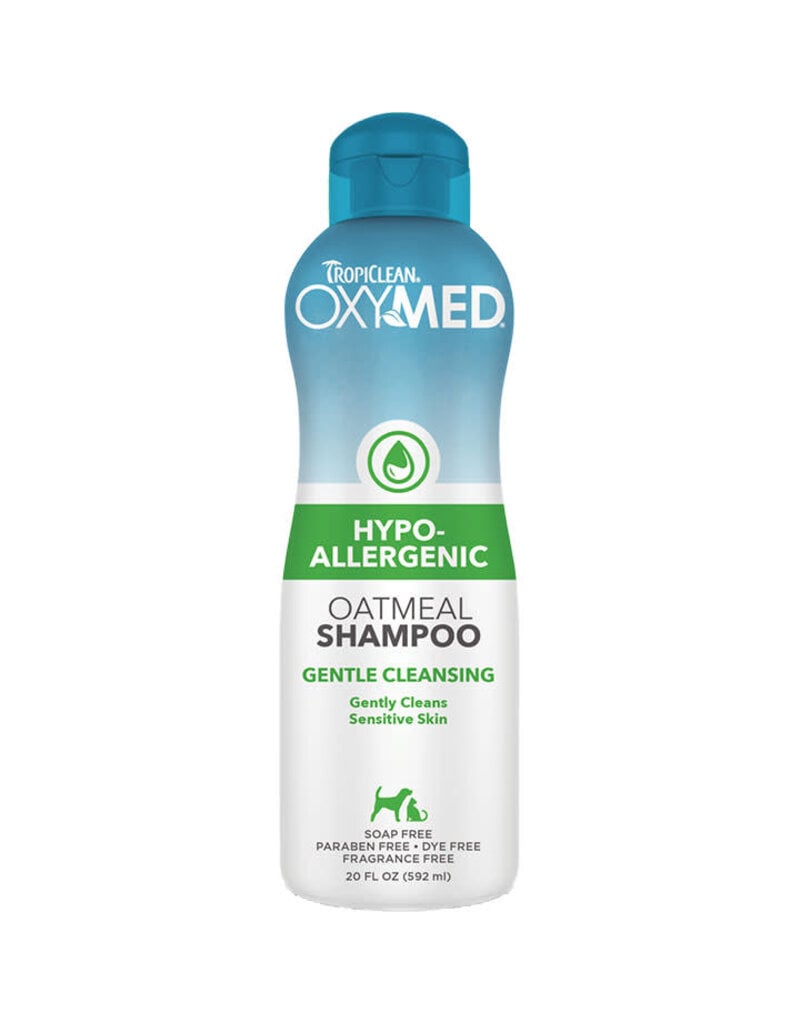 TropiClean Tropiclean Oxy-Med Shampoo Hypo Allergenic Oatmeal 20 oz