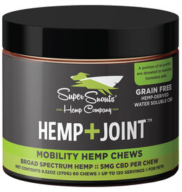 Super Snouts Hemp + Joint Mobility Hemp Chews For Dogs 60 Count