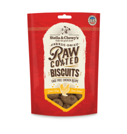 Stella & Chewy's Stella & Chewy's Raw Coated Chicken Recipe Biscuit Dog Treats 9oz.