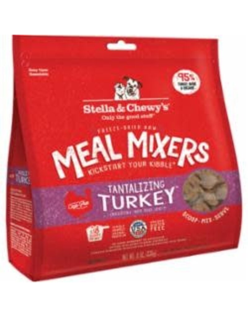 Stella & Chewy's Stella & Chewy's Freeze Dried Raw Tantalizing Turkey Meal Mixers For Dogs 8oz