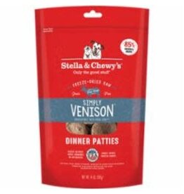 Stella & Chewy's STELLA & CHEWY'S DOG FREEZE-DRIED DINNER PATTIES SIMPLY VENISON 14OZ