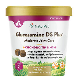 Naturvet Dog Glucosamine Level 2 Chew 70 Count