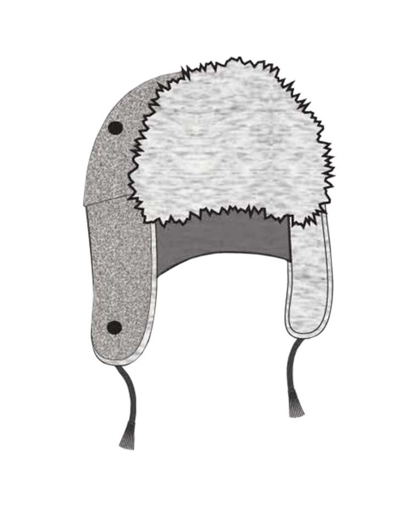 Canada Pooch Dog Artic Air Hat Gray Large