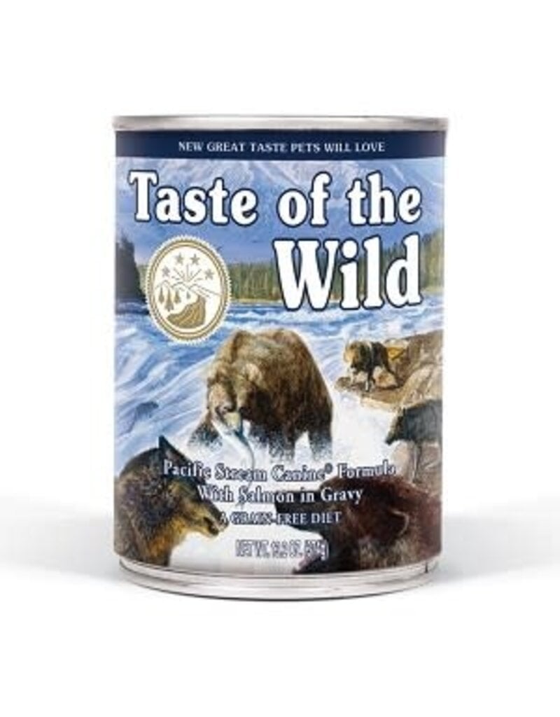 Taste Of The Wild Taste of the Wild Pacific Stream Grain-Free Wet Canned Dog Food with Smoked Salmon 13.2 oz