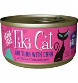 Tiki Cat TIKI PETS CAT HANA GRILL AHI TUNA & CRAB 2.8OZ