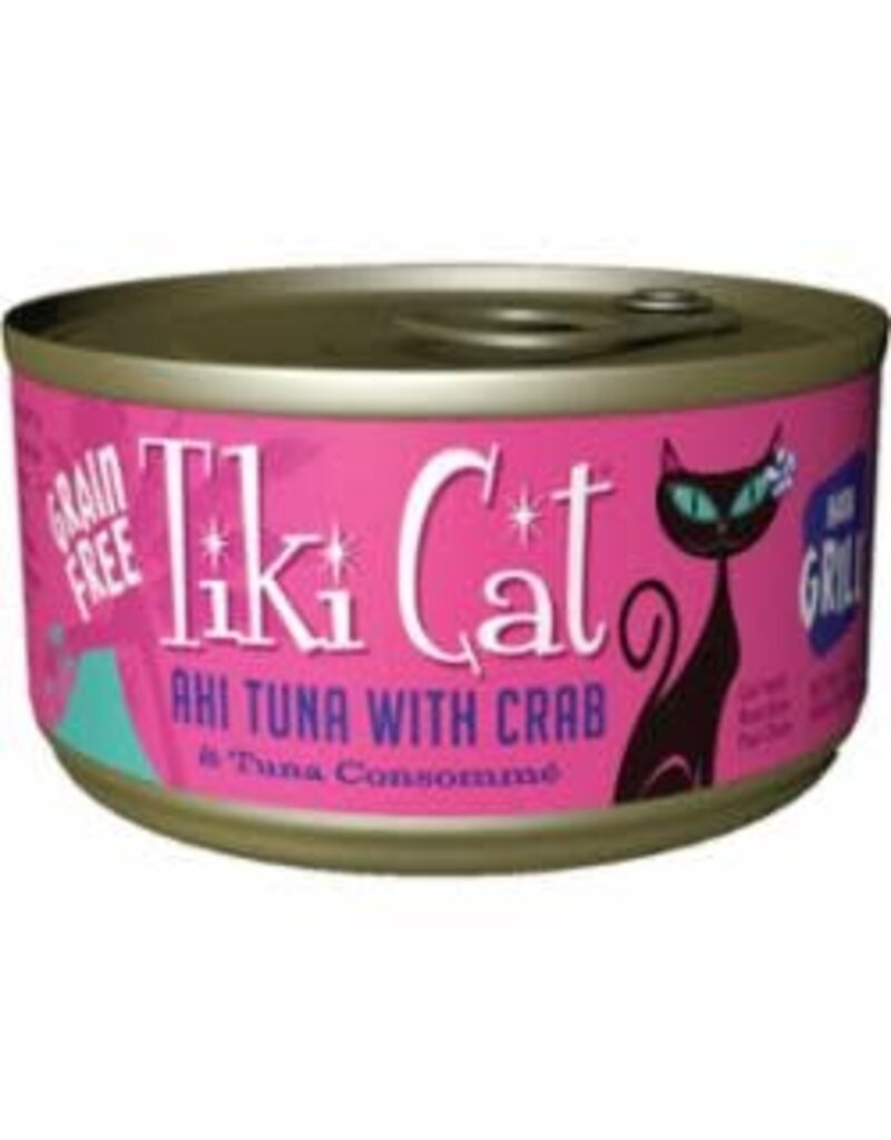 Tiki Cat TIKI PETS CAT HANA GRILL AHI TUNA & CRAB 2.8OZ