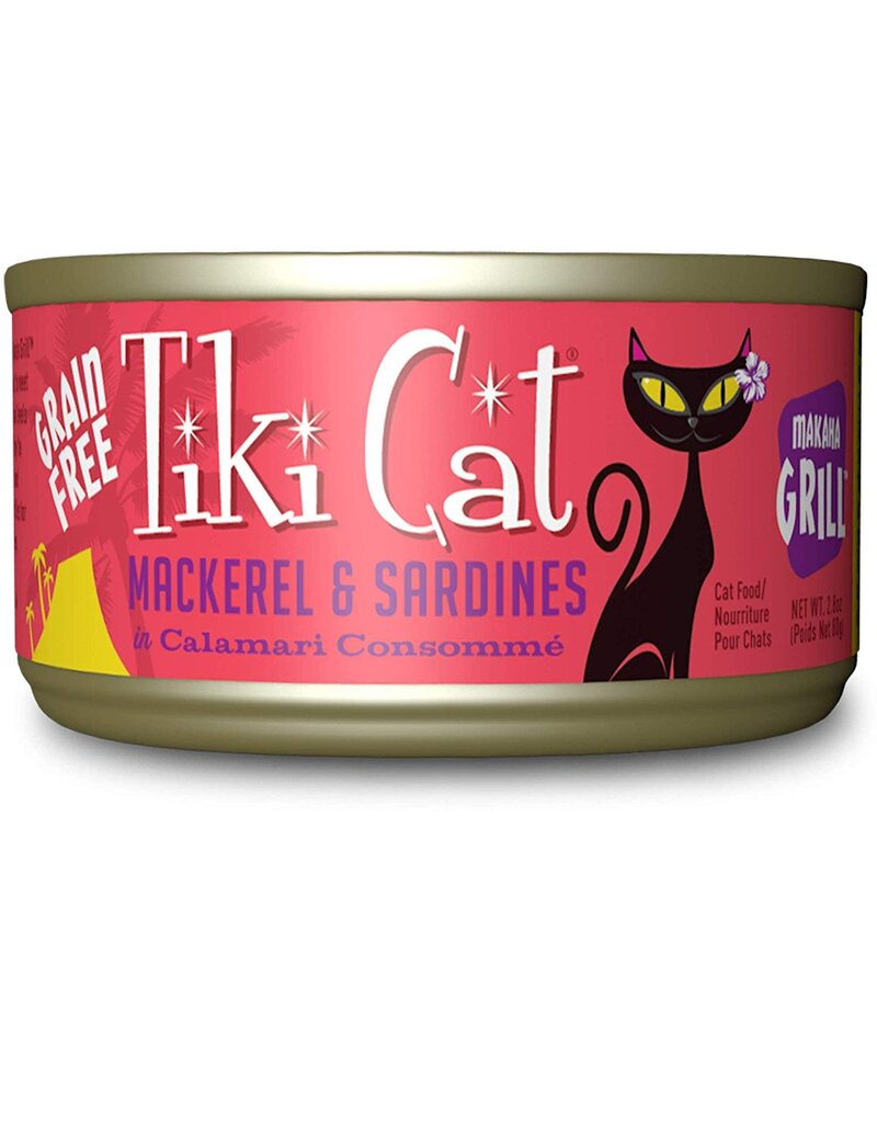 Tiki Cat Tiki Cat Makaha Grill Makeral Sard Calamari 2.8 oz