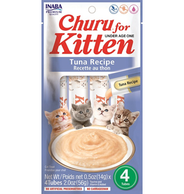Inaba Inaba Churu Tuna Recipe Tube Treats For Kittens 2oz
